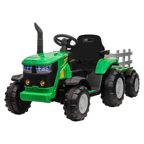 Tractor con Remolque a Batería Luces y Sonido MP3 USB Tractor con Remolque a Batería Luces y Sonido MP3 USB
