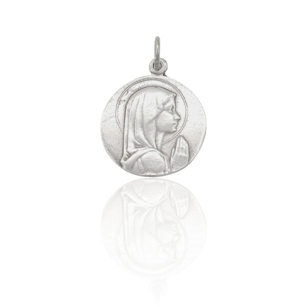 Dije Colgante Virgen Niña-Plata 925-Sin piedra-CP3001 sinpiedra
