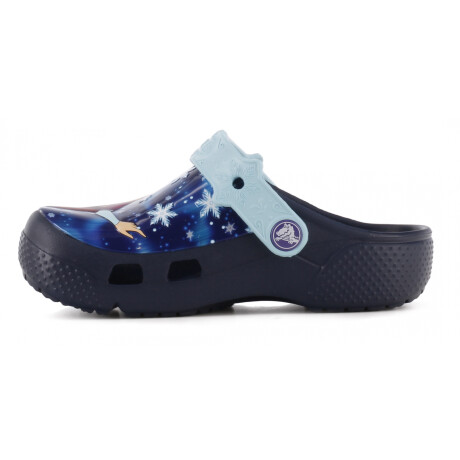 Zuecos Infantiles Crocs Frozen Kids Azul Marino
