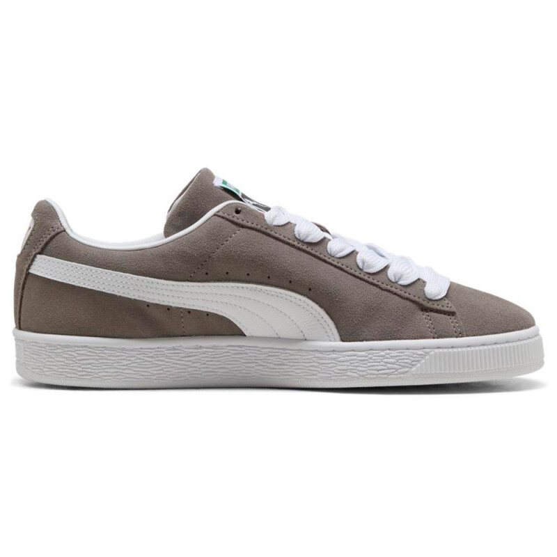 Zapatillas Puma Suede Classic Hombre Steel Gray-puma White