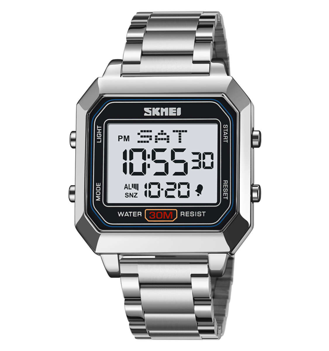 Reloj Skmei 2149si Digital Unisex Plateado 