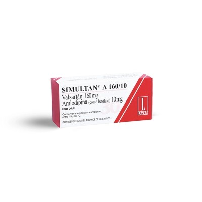 Simultan A 160 Mg./10 Mg. 30 Comp. Simultan A 160 Mg./10 Mg. 30 Comp.