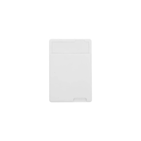Portatarjeta para celular con adhesivo Blanco