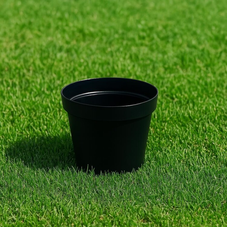 MACETA REDONDA FLORATTA 30 LITROS NEGRO