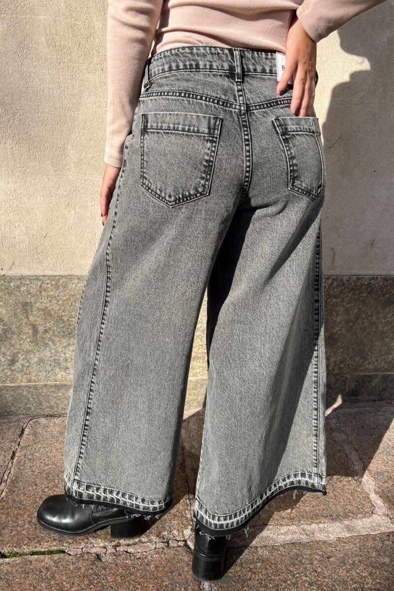 Jean Extra Wide Gris