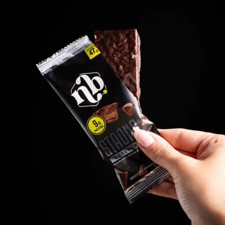 Barra proteína Caja x12 STRONG- Chocolate negro Barra proteína Caja x12 STRONG- Chocolate negro