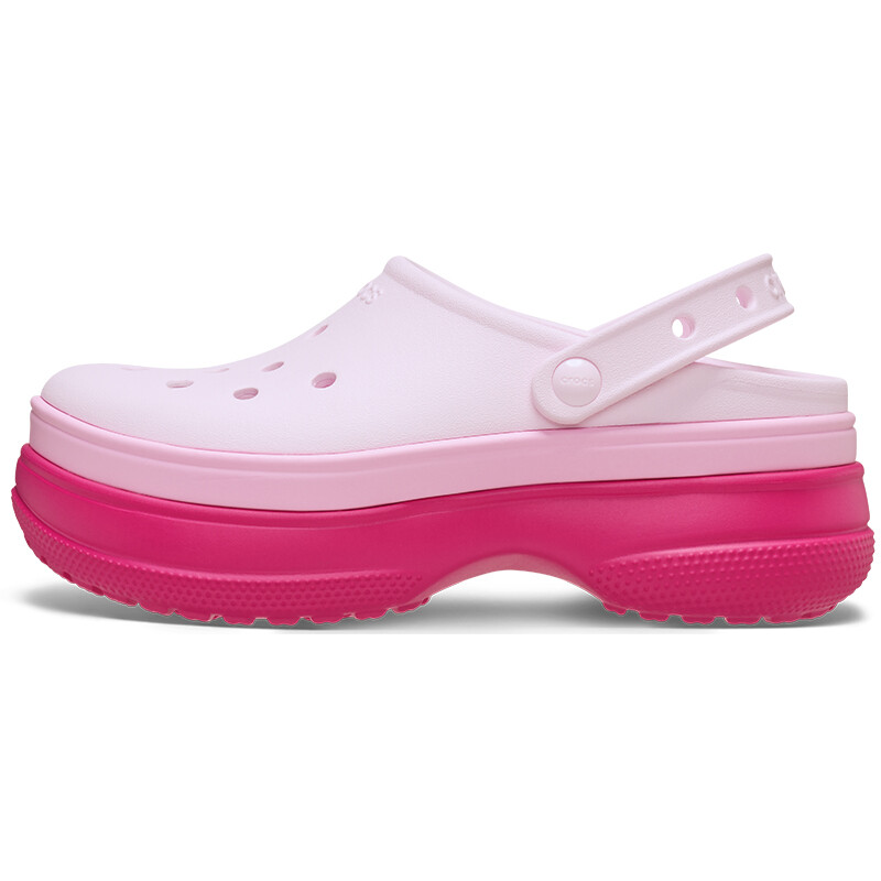Crocs Classic Stacked Clog Rosado