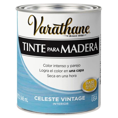 Tinta para madera Celeste vintage 0.946L Varathane