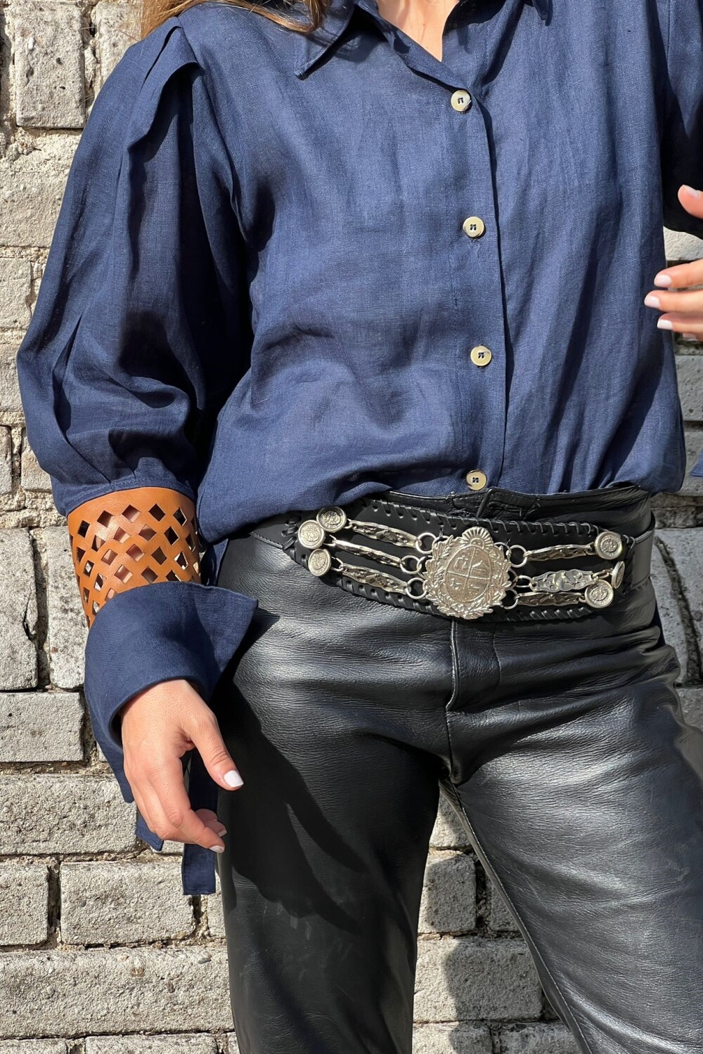 Rastra Belt Negro