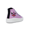 Disney Stitch Bota Plataforma Pu Lila