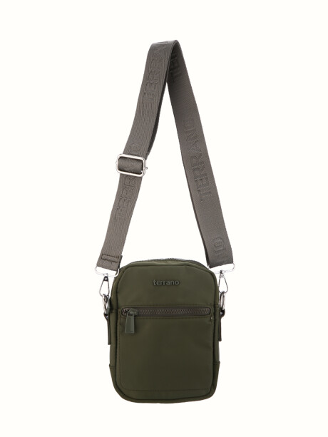 Bandolera Turin Lona Verde