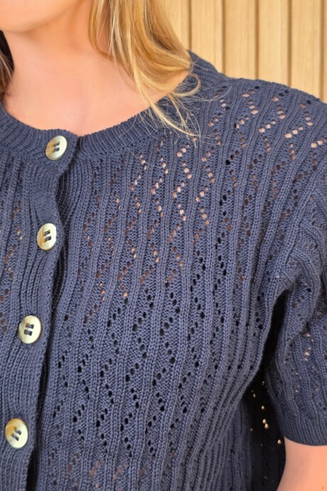 Cardigan Mora Azul Marino