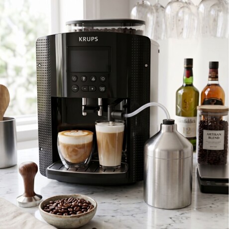 Lechero Krups + Accesorio Capuccino | Plateado Lechero Krups + Accesorio Capuccino | Plateado