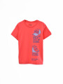 REMERA ESTAMPADA ROJO