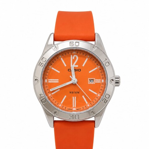 Reloj Casio en tono naranja Reloj Casio en tono naranja