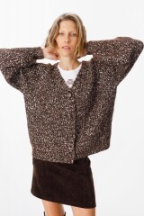 Saco Matiz Chocolate/Crudo