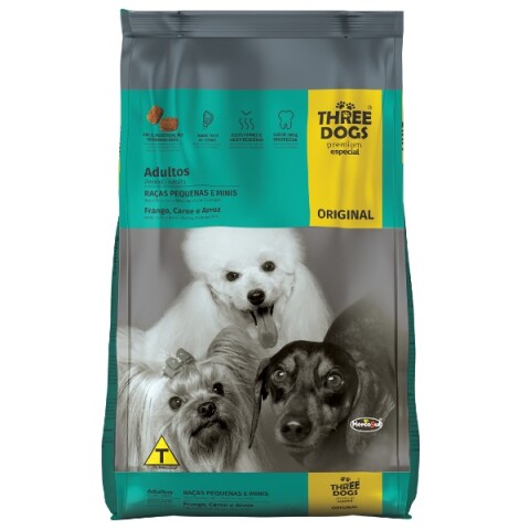 THREE DOGS ORIGINAL ADULTO RAZAS PEQUEÑAS MINI 10.1 KG THREE DOGS ORIGINAL ADULTO RAZAS PEQUEÑAS MINI 10.1 KG