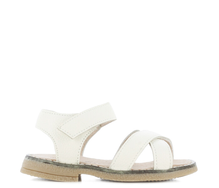 Sandalia ARIS con velcro White