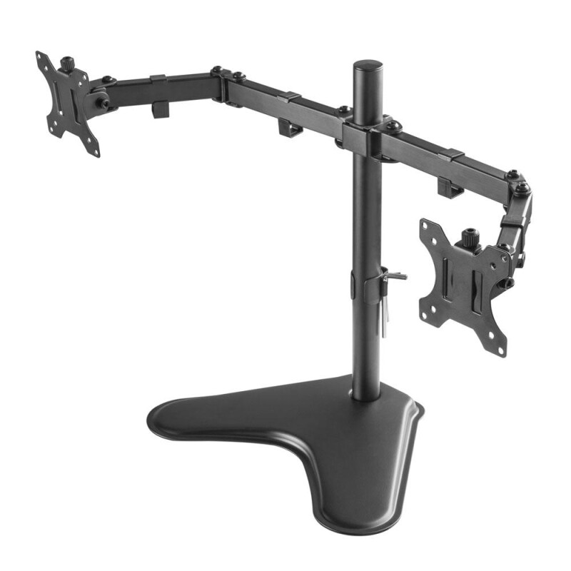 BASE DUAL ARGOM PARA MONITOR, FULL MOTION 13"-33", CON BASE 001