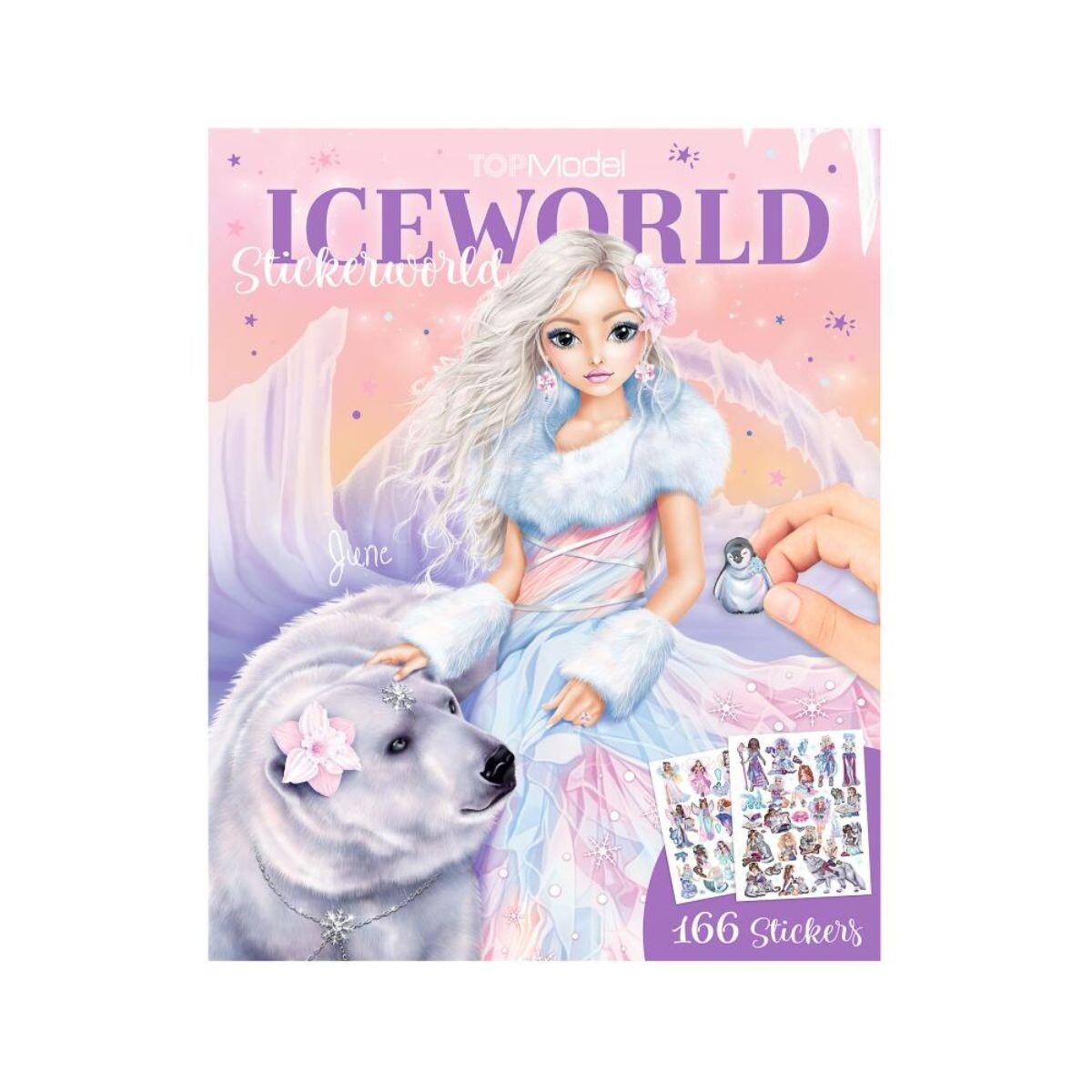 Libro de stickers Stickerworld - Iceworld 