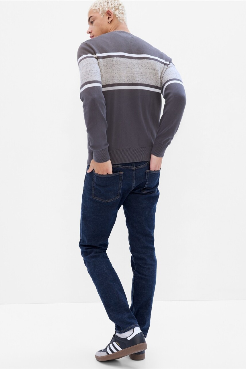 Jean Slim Taper Hombre Indigo Rinse 587