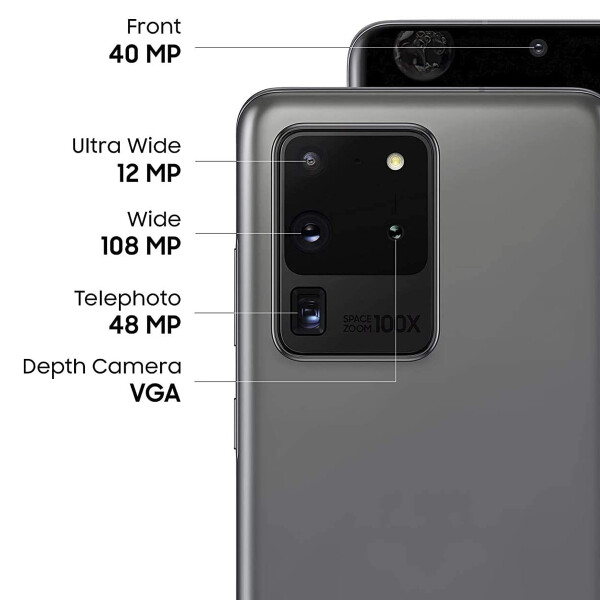 Samsung Galaxy S20 Ultra 12/128 Gb 5g CEL SAMSUNG S20 ULTRA 12/128 GRIS DF