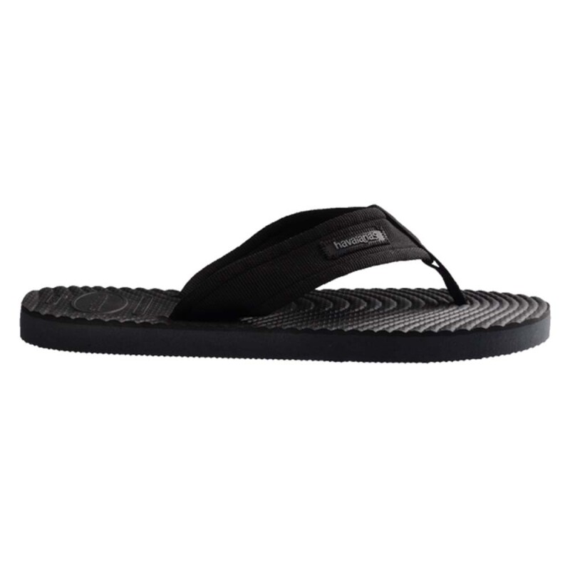 Sandalias Havaianas Surfer Coast Hombre Nuevo Grafito/negro