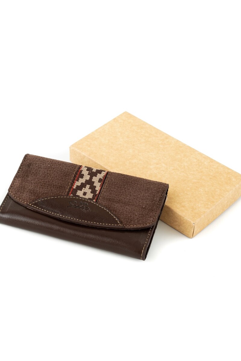 Lujo Rústico: Billetera Cuero Pecarí y Pampa Lujo Rústico: Billetera Cuero Pecarí y Pampa