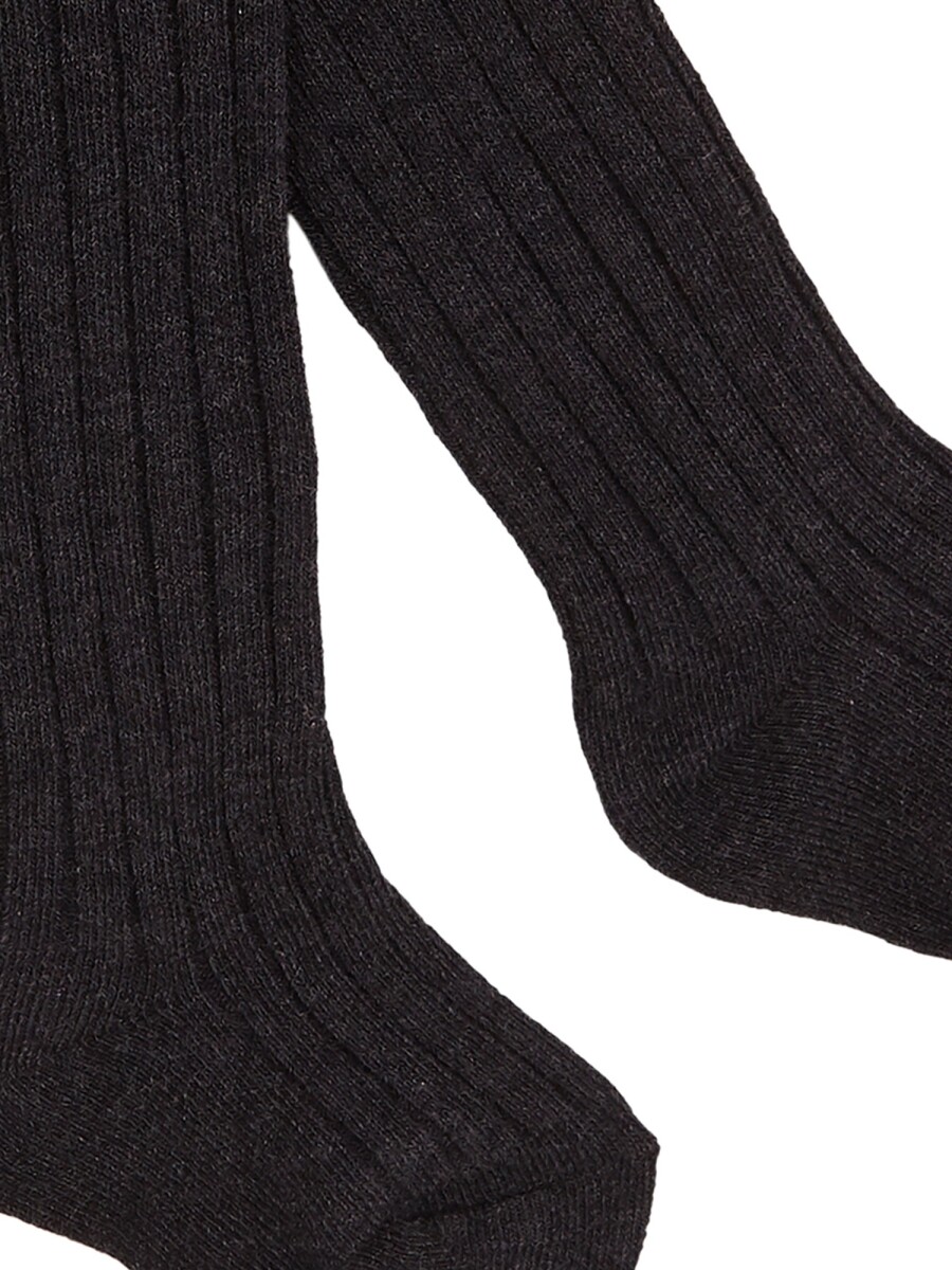 Leotardos Basicos Gris Oscuro Melange