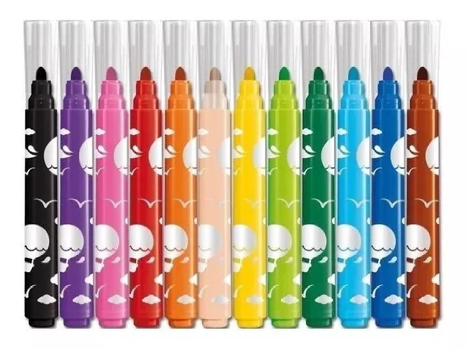 Set x12 Rotuladores Jumbo 