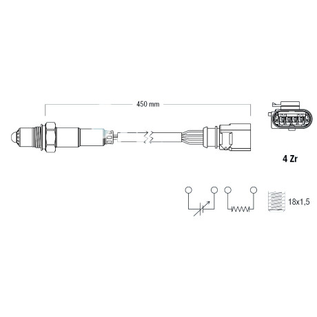 SONDAS VOLKSWAGEN SONDA LAMBDA AUDI A3 VENTO 1.4 TFSI 03C906262AE FAE SONDAS VOLKSWAGEN SONDA LAMBDA AUDI A3 VENTO 1.4 TFSI 03C906262AE FAE