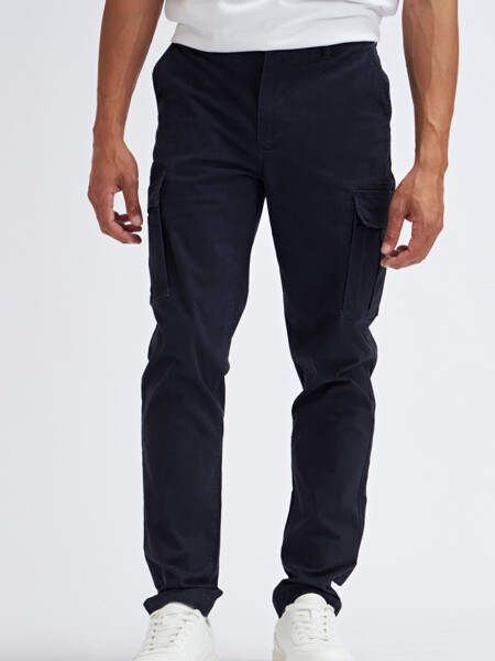 Pantalón cargo clásico Azul Marino