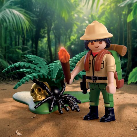 Explorador de Selva Tropical Playmobil 14 Piezas U