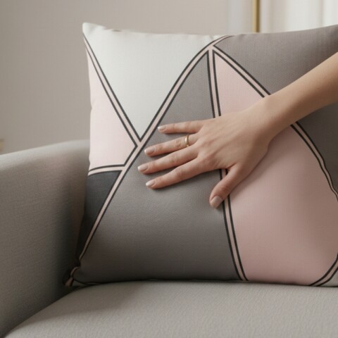 Almohadón Decorativo 45x45 cm - Abstracto 01 – Cojín Suave para Cama y Living Almohadón Decorativo 45x45 cm - Abstracto 01 – Cojín Suave para Cama y Living