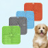 Plato Alfombra Cuadrado Lamer AntiAnsiedad Comida Perro Gato Variante Color Naranja