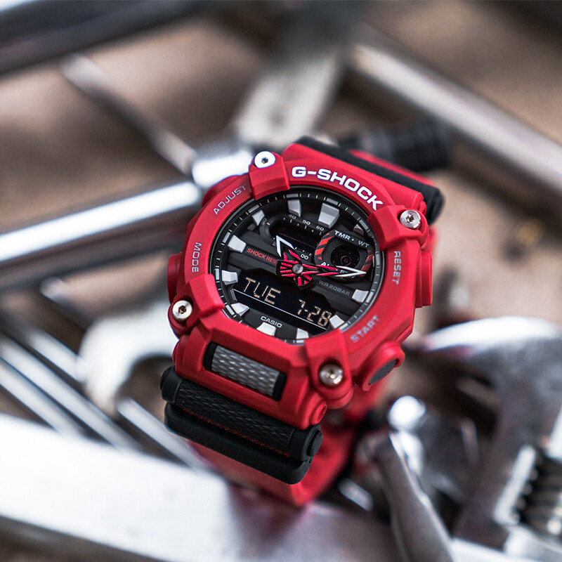 Reloj G-Shock Casio GA-900 Rojo
