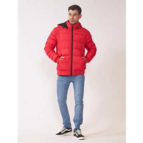 Campera Inflada North Sails N+ Abrigo Excelente Rojo