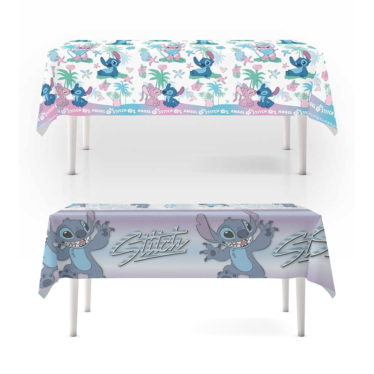 Cotillón Mantel Rectangular Stitch Diseños Surtidos 