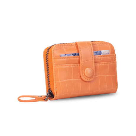 Tarjetero Irina Croco Coral