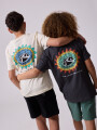 T-SHIRT EGAPE TEEN RUSTY Gris Oscuro