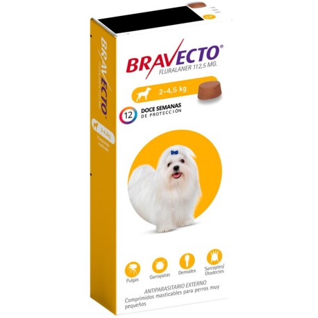 BRAVECTO 2 - 4.5 KG Bravecto 2 - 4.5 Kg