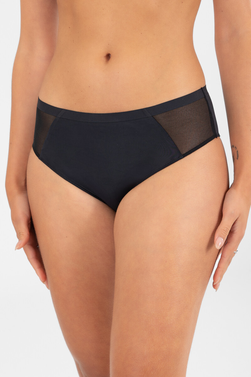 Bikini pervinca - Negro 