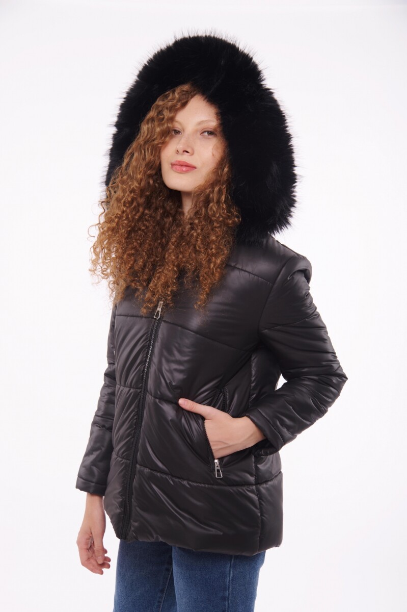 CAMPERA MEI - NEGRO 