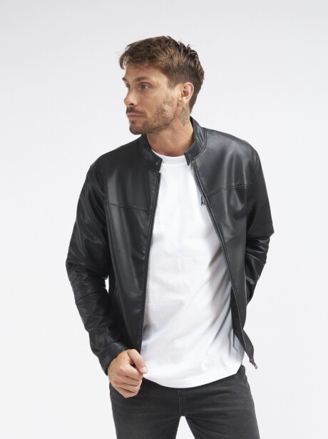 CHAQUETA BIKER ZIGGY NEGRO