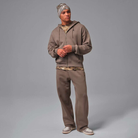 Abrigo Hoddie de Hombre Jordan Brooklyn Fleece Gris
