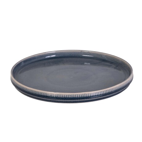 PLATO CERAMICA AZUL ALLIE
