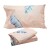 Juego Cama Sabanas Alondra 1 Plaza + Almohada + Funda Atrix Variante Diseño Hojas Azules