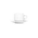 TAZA CON PLATO 90ML Sin color