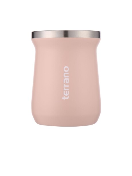 Mate Acero Inox. Camionero Rosado