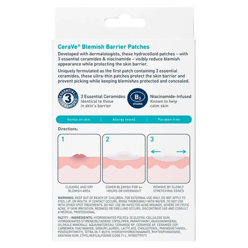 Parches Anti Imperfecciones Cerave Acne 22 Uds. Parches Anti Imperfecciones Cerave Acne 22 Uds.